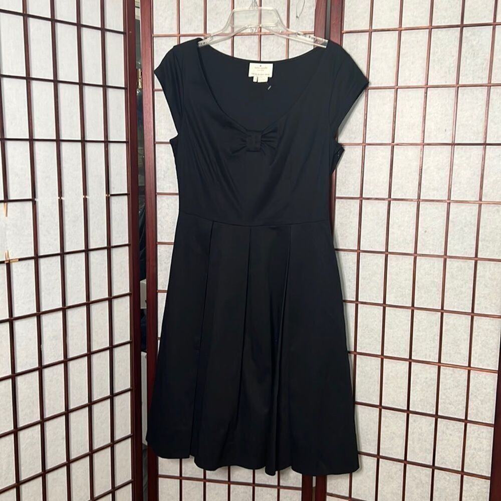 KATE SPADE NEW YORK SWEENY BLACK DRESS SIZE 10